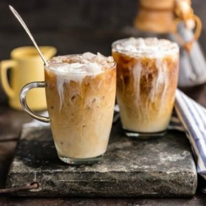 Café helado cremoso cafe helado cremoso